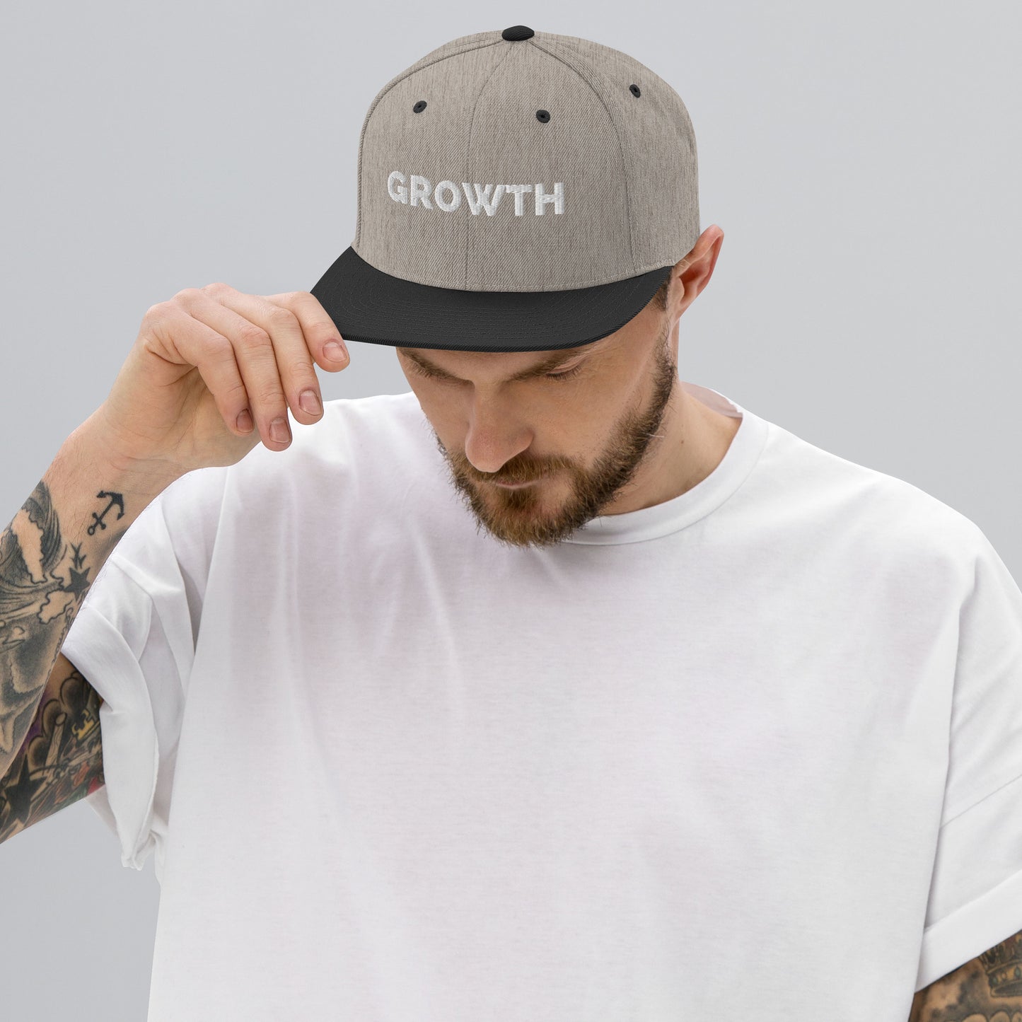 Classic 'Growth' Hat (Snapback Hat)